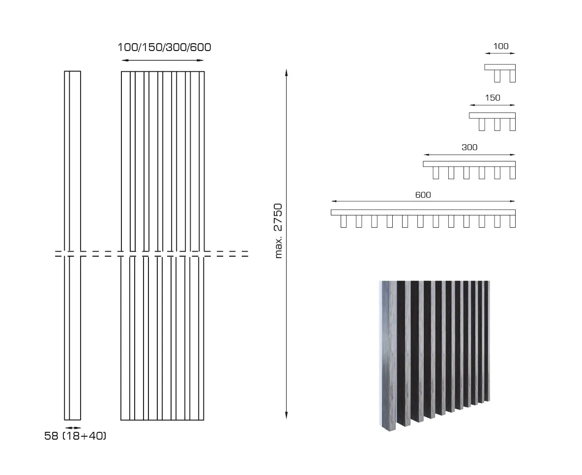 Meble kontraktowe Lamele Alsanit