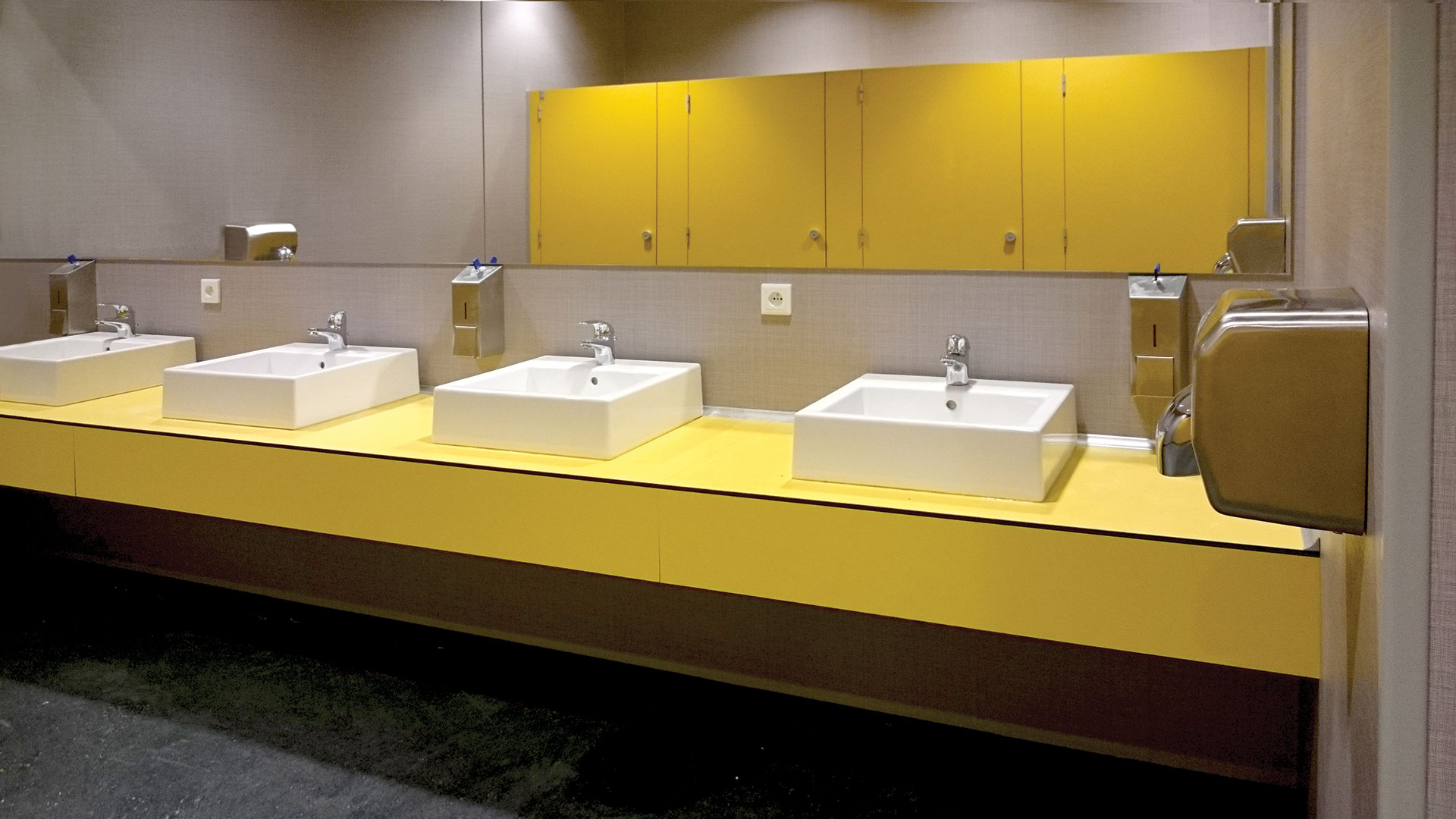 Blat łazienkowy HPL